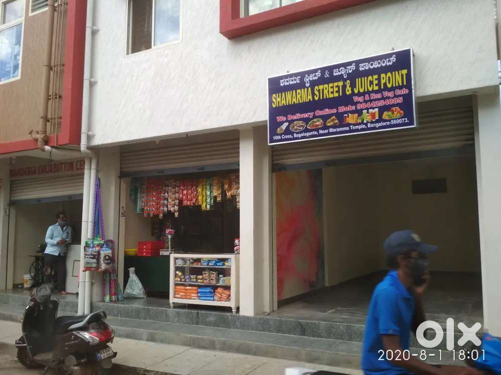 Ready to Occupy Shop For Rent In Bagalakunte