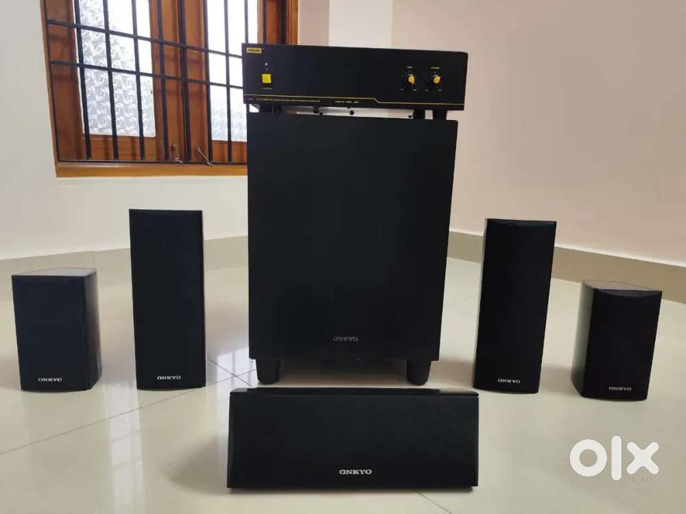 Onkyo 5.1 Speaker Package with Subwoofer Amplifier