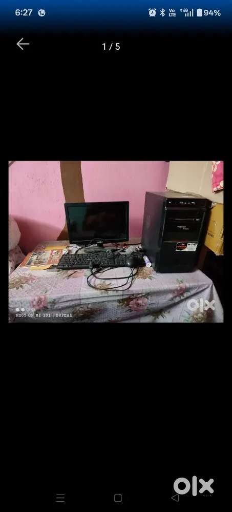 Fully completed computer set need to some repair