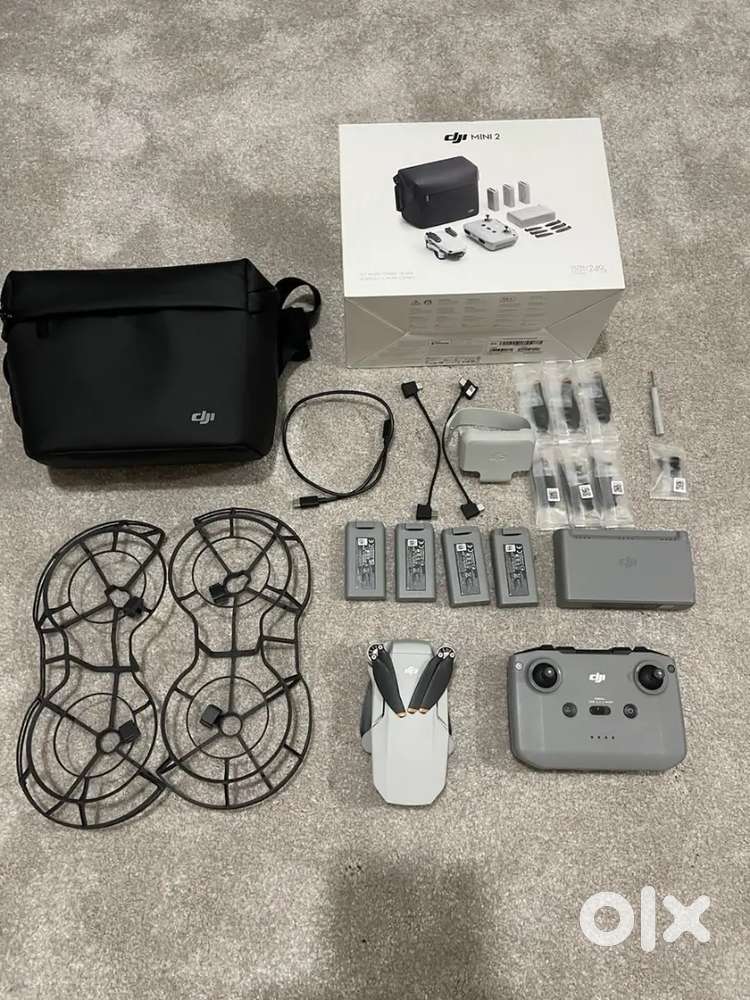 DJI Mini 2 Fly more Combo And Propeller Guards Included