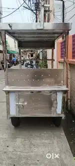 Steel food counter