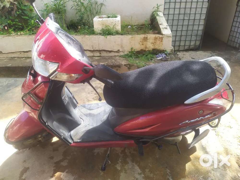 A scooter in good condition