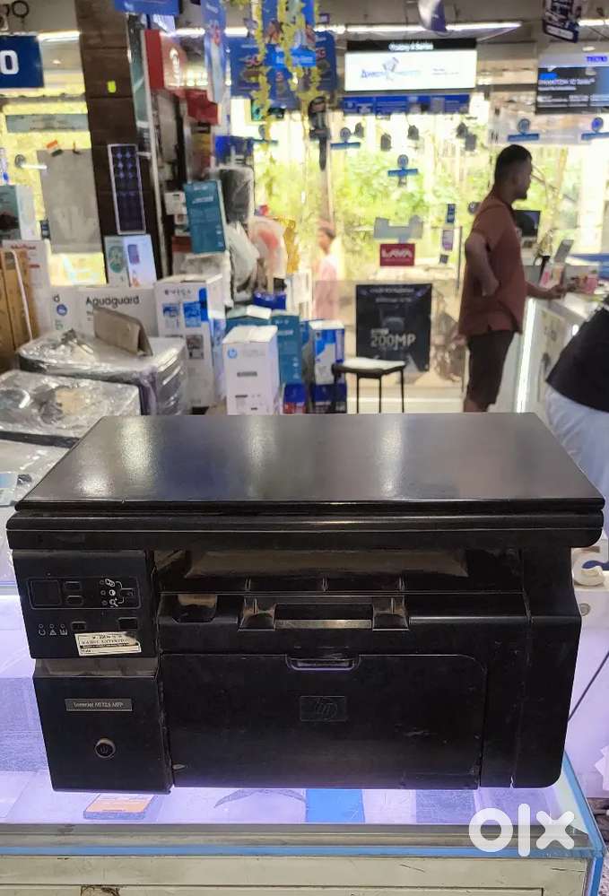 Laptop and printer