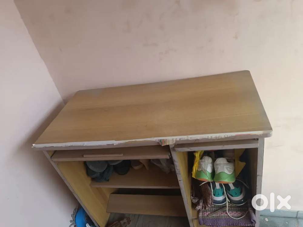 Computer table & wooden chair