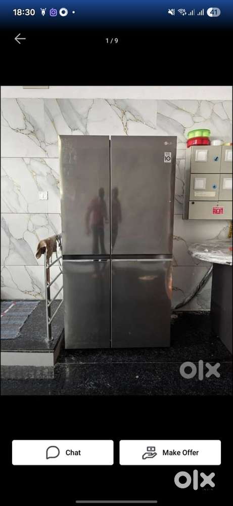 LG 650L 3star Smart Inverter compressor