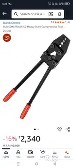 Compression tool havy duty