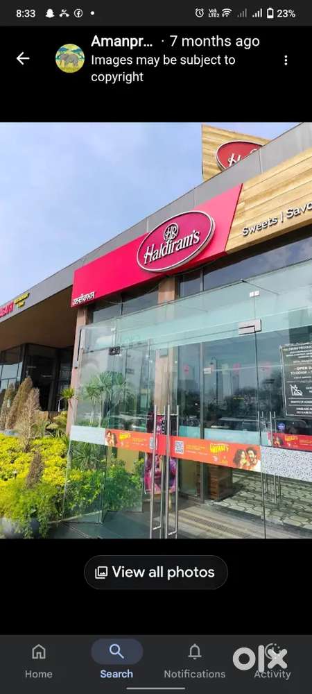 10 th pass Job on Haldiram drop the Q exacutive Job