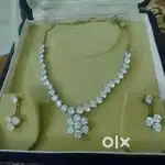 Necklace with earings