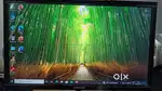 Monitor with single line on display