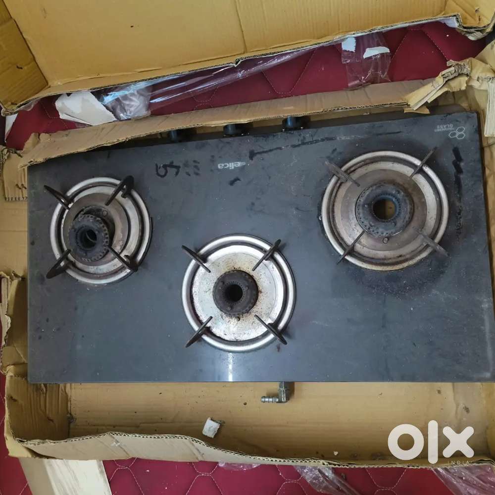 elica 3 brurner gas stove for sale