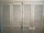 Wooden Wardrobe/Almari for Sale – 3 Door, Good Condition