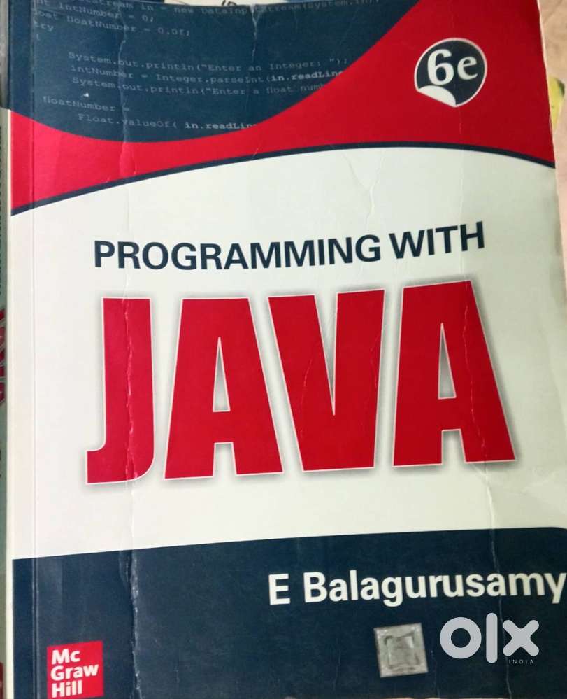 Java 6e E Balagurusamy