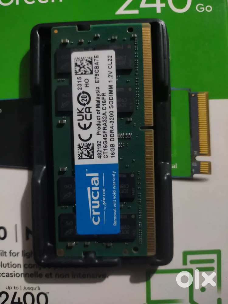 Crucial 16GB DDR4 3200MHz Laptop RAM – Brand New / Perfect Condition