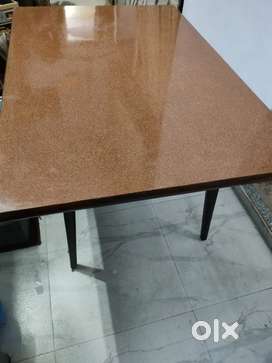 Sheesham wood Dining table with cushion chai
