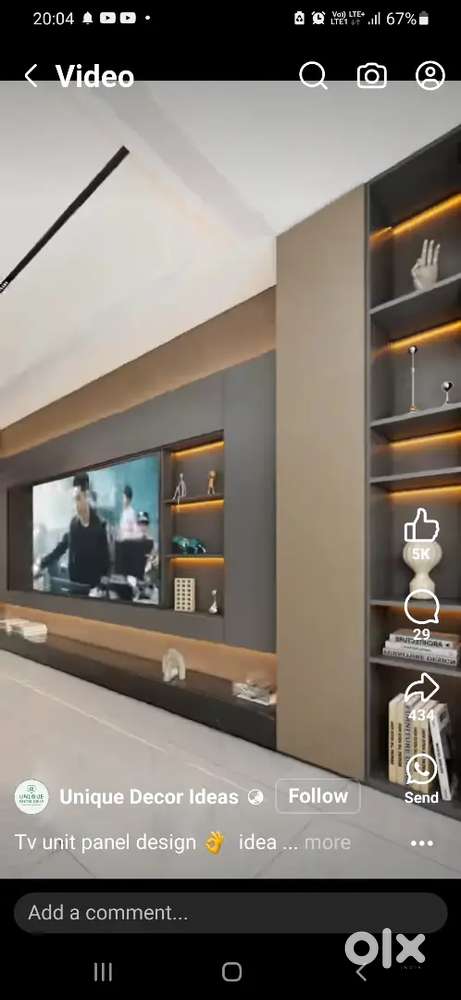 Moduler kitchen wardrobe almari