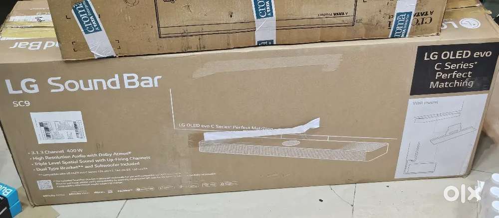 LG SC9S 400W Bluetooth Soundbar with Remote (Dolby Atmos, 3.1.2