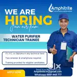 WE'RE HIRING – Water Purifier Service Trainee