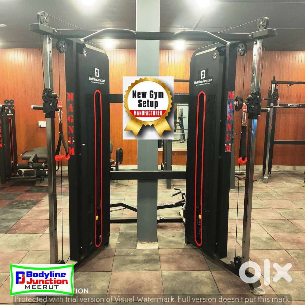 Get heavy duty gym equipment with imported look and heavy duty