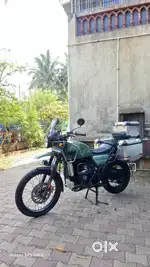 Himalyan limited edition bike in extreamly new condition for sale