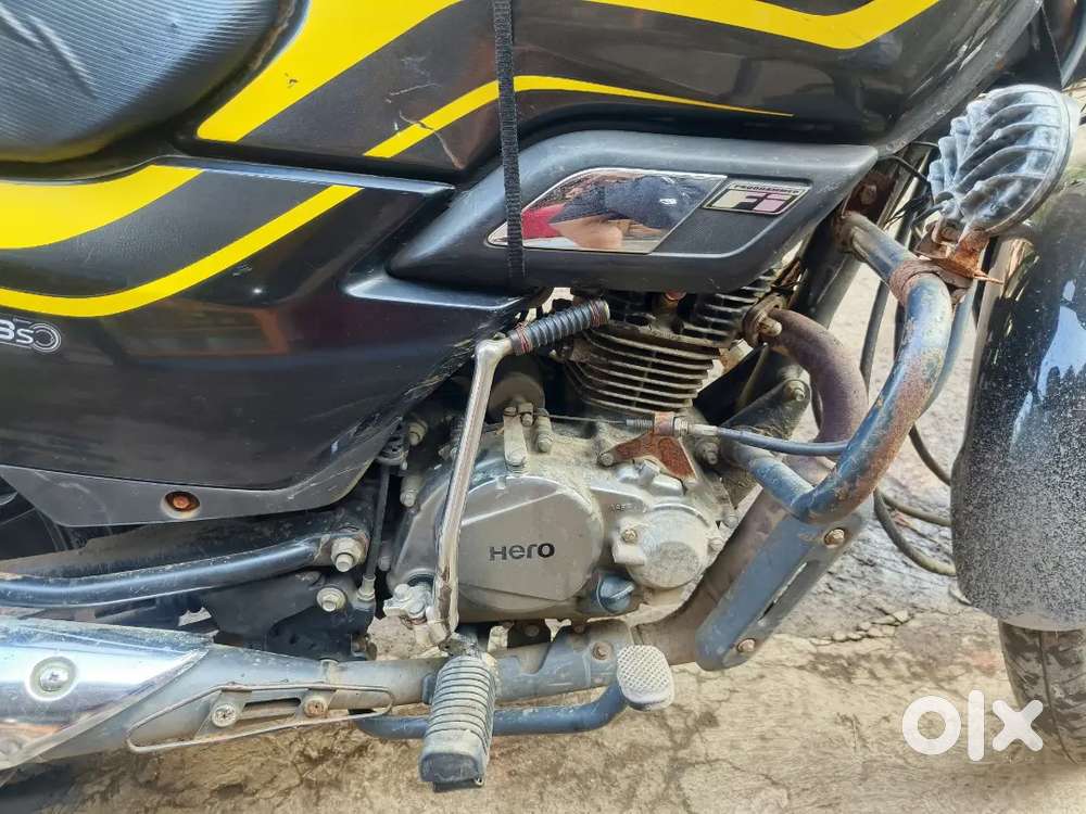 Super splendor bs6 heavy grey n yellow colour