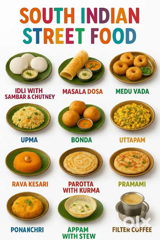 Chef Indian curry South Indian breakfast