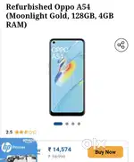 Oppo A54 .