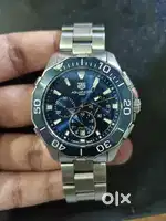Tag Heuer Chronograph rotatable bezel watch