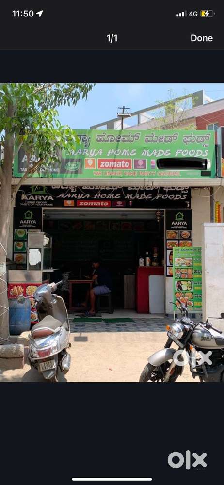 Shop for sale hotel cloud kitchen