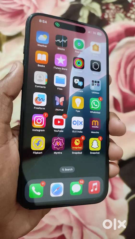 Iphone 16 plus 92% BH ha 128gb all girl use phone hai warranty me hai