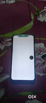 Screen damage, side button can't press.