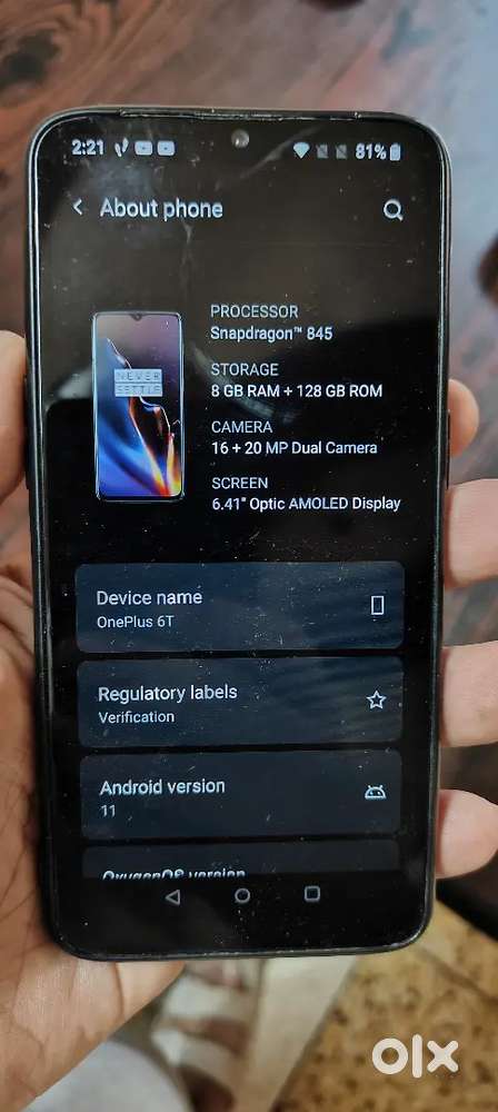 OnePlus 6T for sale