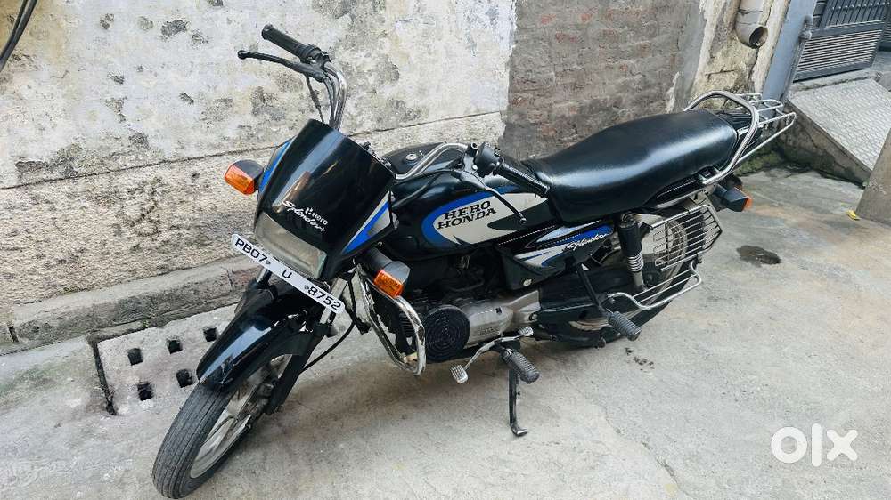 Splendor plus 2008 model black blue