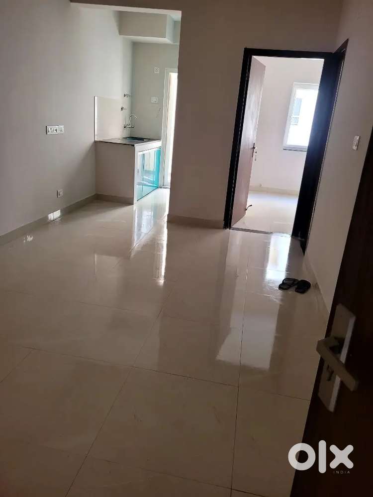 1bhk with one balcony & 2 bathrooms