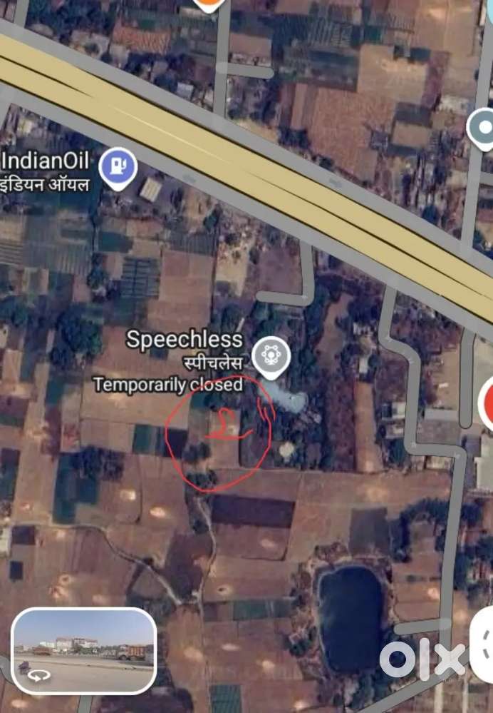 NH2 se 100 Show metre Andre hai. Heritage hospital 1 km hai