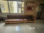 Sofa and office table