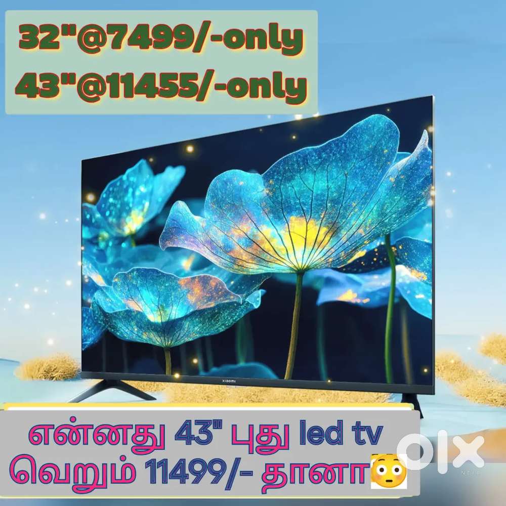 Clearance sales 32 inch smart led tv just 7499/- call