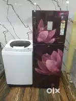 Samsung latest flower model refrigerator & IFB washing machine*/*