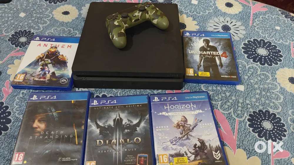 PS4 with all Accessories and Games
