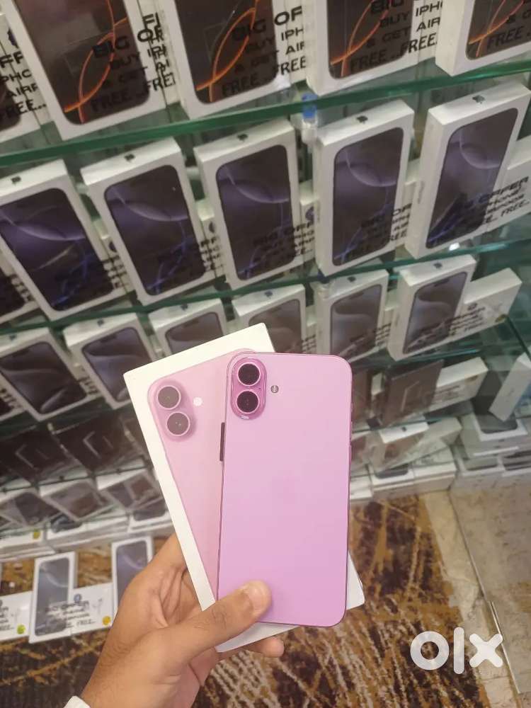 USA IMPORT MOBILE IPHONE REFURBISHED 16 PLUS MULTI COLOUR AVAILABLE