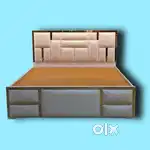 BRAND NEW FANCY DOUBLE BED(pn)