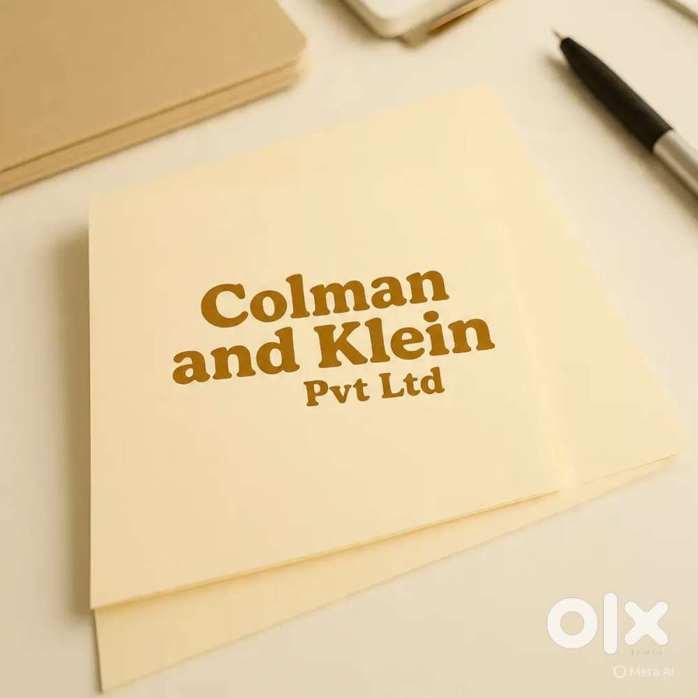 COLMAN AND KLEIN PVT.LTD WE’RE HIRING MARKETING EXECUTIVES