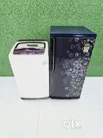 ¢§id005 Samsung flower design latest model fridge and Videocon T/L W/M