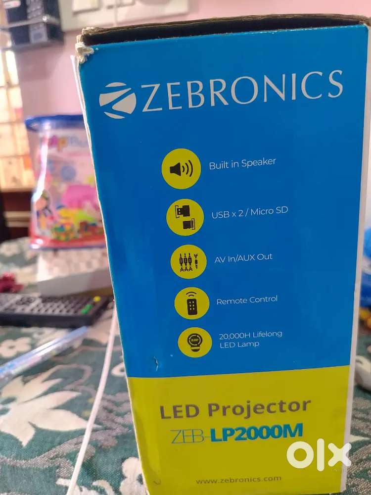 Zebronics LED projector
