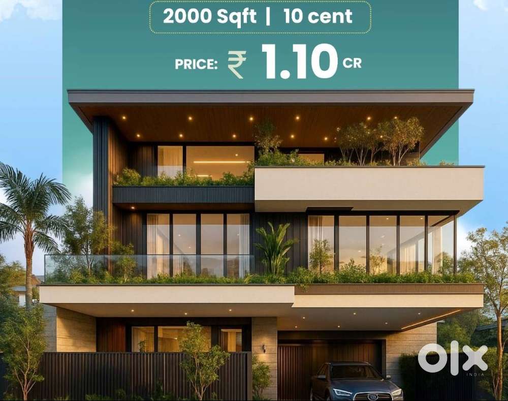 1.1 Cr East-Facing 3BHK Villa  10 Cent Prime Plot  Kanayannur Kochi