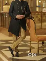 Mens latest black dress