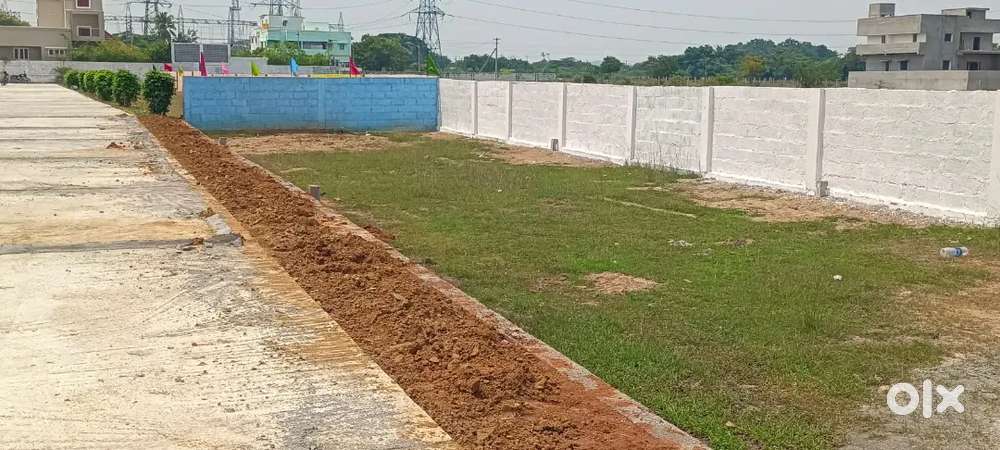 DTCP On Road Land For Sale Location At Guduvanchery