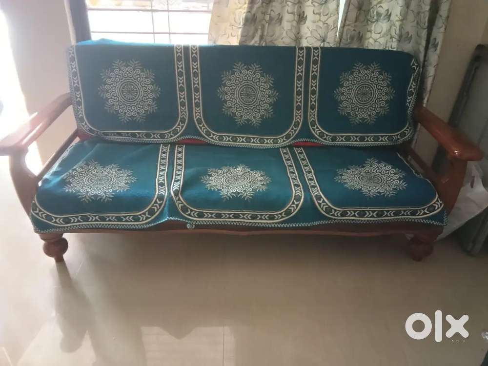 sofa set  wooden