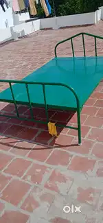 Steel cot for sleeping