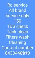 Ro service only 150