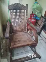 Comfy Teakwood Rocking Chair - 7 years Old